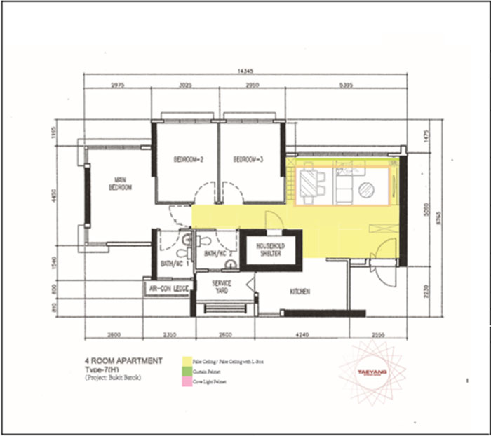 Ceiling work portfolio Singapore